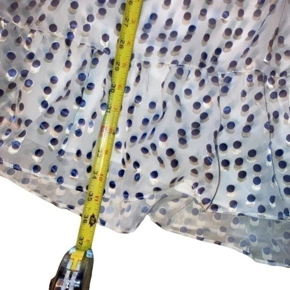 Lilly Pulitzer Madeline white blue polka dot dress new! Nwt